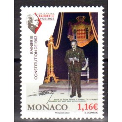 Timbre Monaco 2023 Rainier...