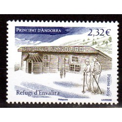 Timbre Andorre Français...