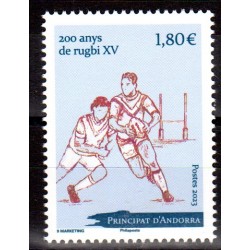 Timbre Andorre Français...