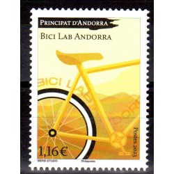Timbre Andorre Français...