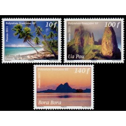 Timbre Polynésie n°957 à 959