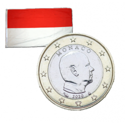 1 Euros Monaco 2021 Pièce...