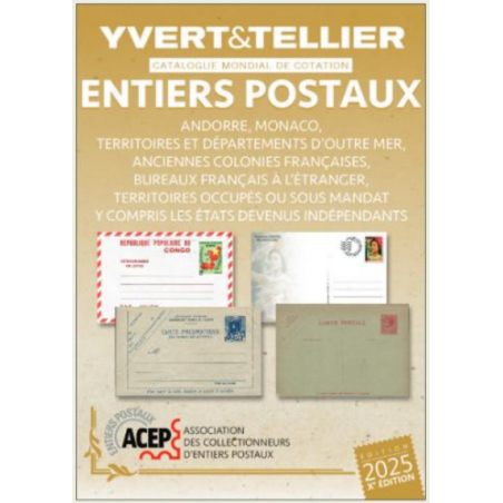 Les Entiers Postaux De France Et De Monaco – 6e édition – 1998 – Très Bon état