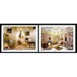 Timbre Monaco n°2827 et 2828