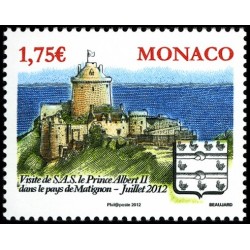 Timbre Monaco n°2834