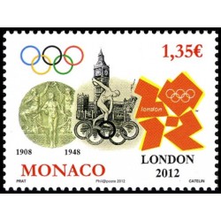 Timbre Monaco n°2836