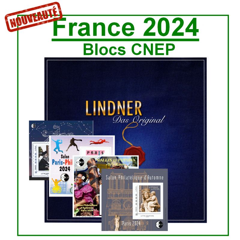Nouveauté Jeu France Lindner Blocs CNEP 2024 Nouveauté Jeu France Lindner Blocs CNEP 2024