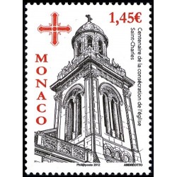 Timbre Monaco n°2846