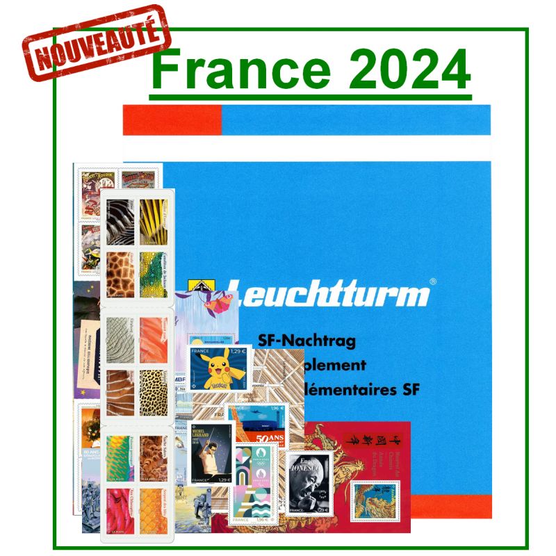 Nouveauté Jeu Leuchtturm feuilles complémentaires SF France 2024