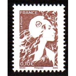 Timbre France 2025 0,10 €...