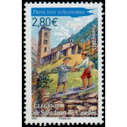 Timbre Andorre Français n°704