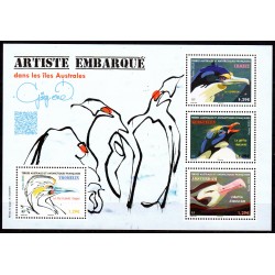Timbres TAAF 2025 Bloc Gorg...