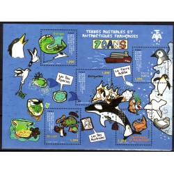 Timbres TAAF 2025 Bloc Les...