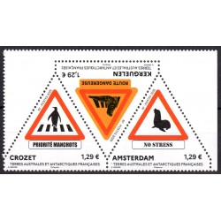 Timbres TAAF 2025 Panneaux...