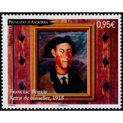 Timbre Andorre Français n°708