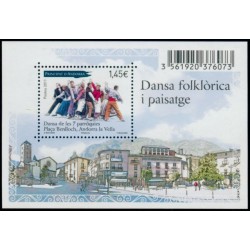 Timbre Andorre Français n°712