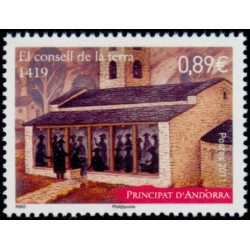 Timbre Andorre Français n°715