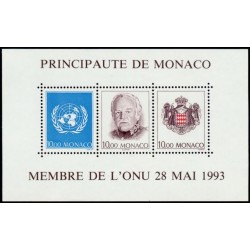 Monaco Bloc Feuillet n°62...