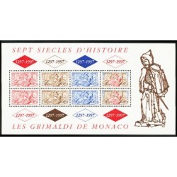 Monaco Bloc Feuillet n°75...