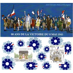 Bloc Souvenir 2025 - 80 ans...