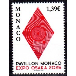 Timbre Monaco n°3479 Expo...