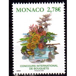 Timbre Monaco 2025 Concours...