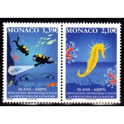 Timbres Monaco 2025 50 ans...