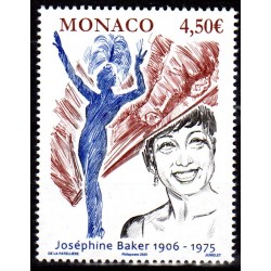 Timbre Monaco 2025 50 ans...