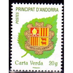 Timbre Andorre Français...