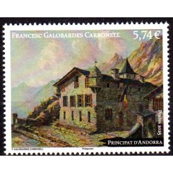 Timbre Andorre Français...