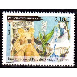 Timbre Andorre Français...