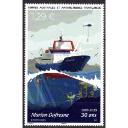 Timbre TAAF 2025 Marion...