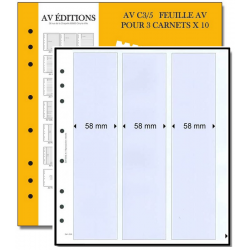 Feuilles neutres AV C3 pour...