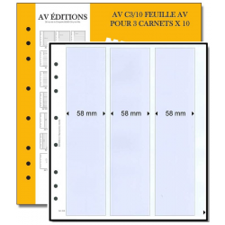 Feuilles neutres AV C3 pour...