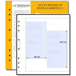 Feuilles neutres AV C2 pour...