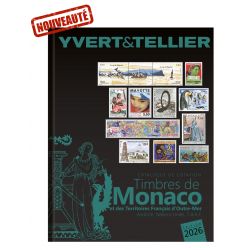 Nouveauté Catalogue Yvert et Tellier des Timbres de Monaco et Tom 2026