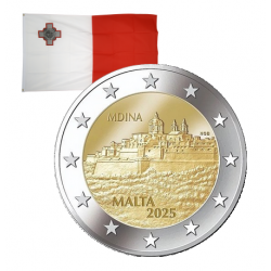 2 Euros commémorative Malte...