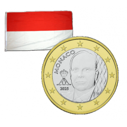 1 Euro Monaco 2025 Pièce...