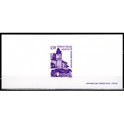 Gravure du timbre "76ème...