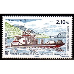 Timbre TAAF 2026 L'Aventure II