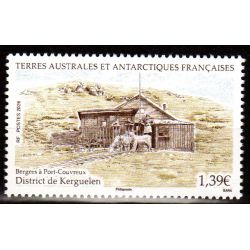 Timbre TAAF 2026 Bergers à Port-Couvreux