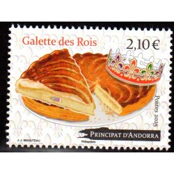Timbre Andorre Français...