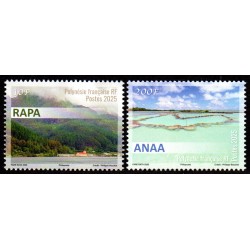 Timbres Polynésie 2025 Îles...