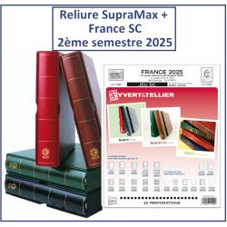 Jeu France SC 2ème semestre 2025 + Album Supramax - Yvert et Tellier