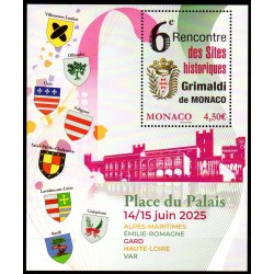 Timbre Monaco n°3503 6ème...