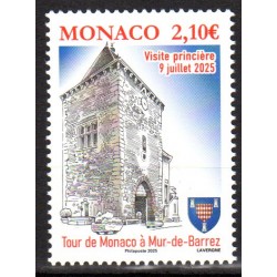 Timbre Monaco n°3507 Site...