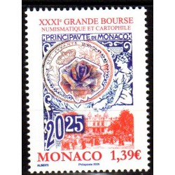 Timbre Monaco n°3509 Grande...
