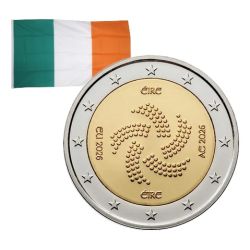 2 Euros commémorative Irlande 8ème Présidence de l'UE 2026