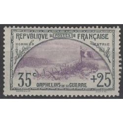 Timbre France Au profit des orphelins de Guerre N°152 Neuf *