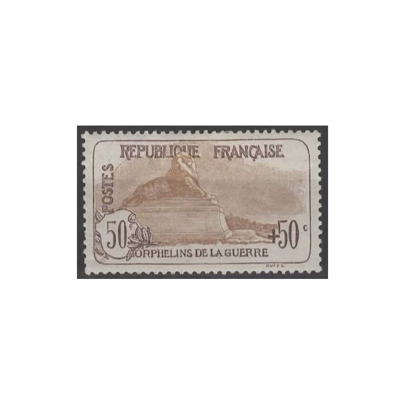Timbre France Au profit des orphelins de Guerre N°153 Neuf *